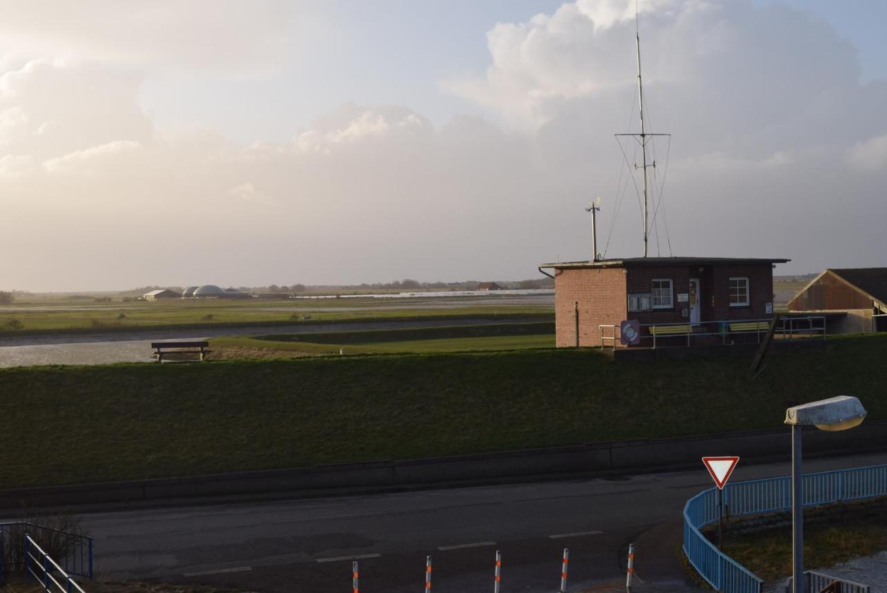 Heimathafen Ueber Hafen-Pub Appartement Pellworm Buitenkant foto