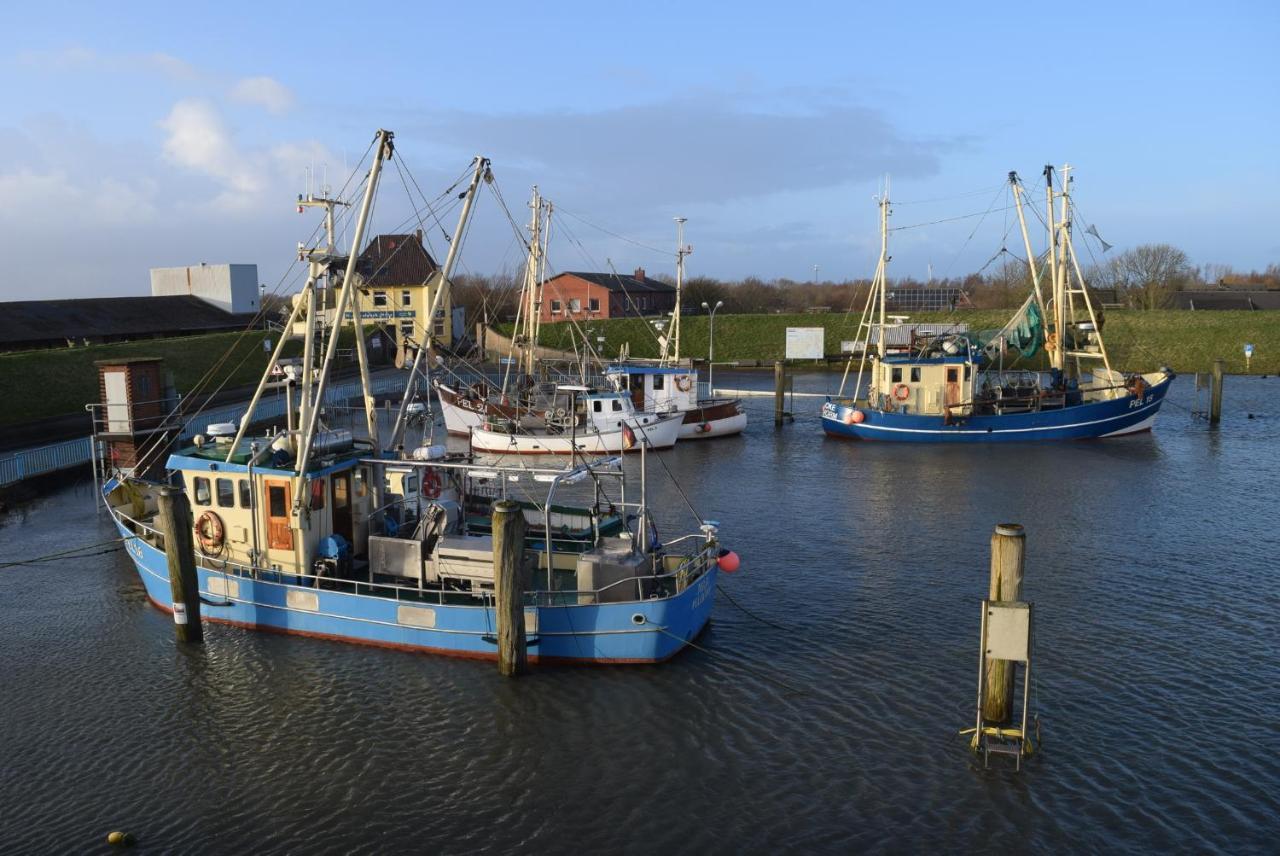 Heimathafen Ueber Hafen-Pub Appartement Pellworm Buitenkant foto