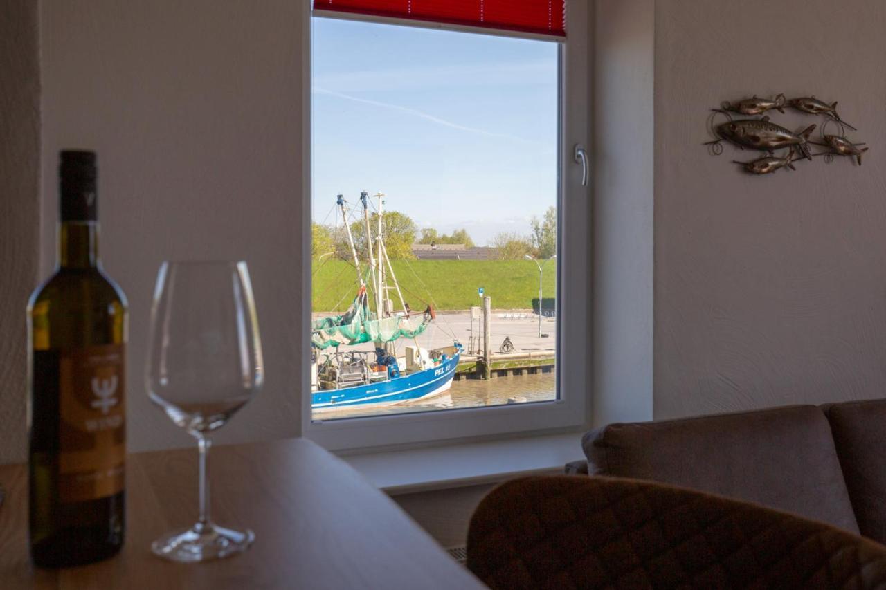 Heimathafen Ueber Hafen-Pub Appartement Pellworm Buitenkant foto